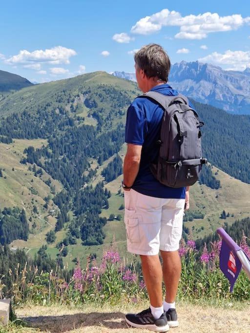Appartement La Duchere Le Plan-La Giettaz Massif Des Aravis Dış mekan fotoğraf