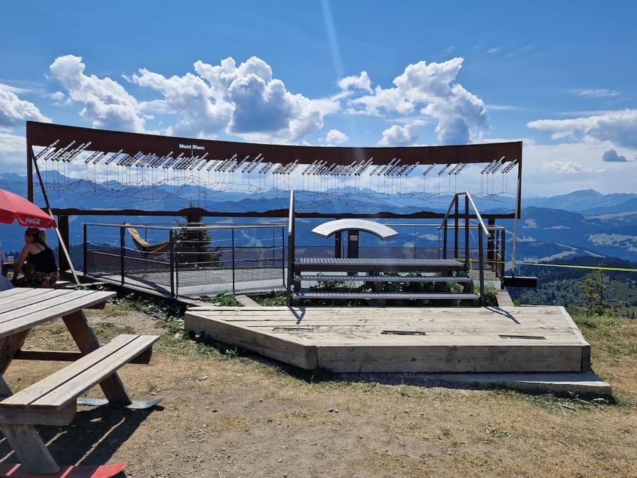 Appartement La Duchere Le Plan-La Giettaz Massif Des Aravis Dış mekan fotoğraf