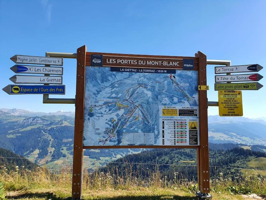 Appartement La Duchere Le Plan-La Giettaz Massif Des Aravis Dış mekan fotoğraf