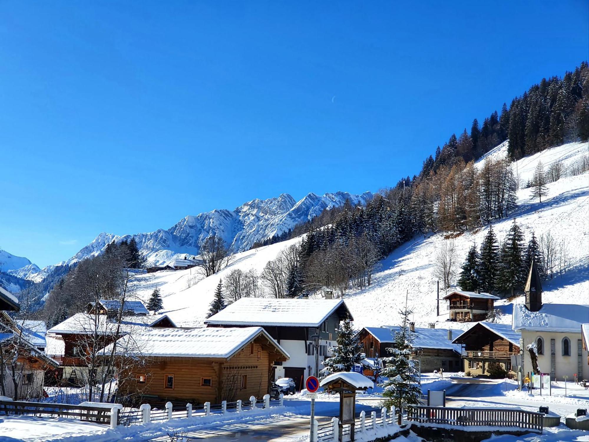 Appartement La Duchere Le Plan-La Giettaz Massif Des Aravis Dış mekan fotoğraf