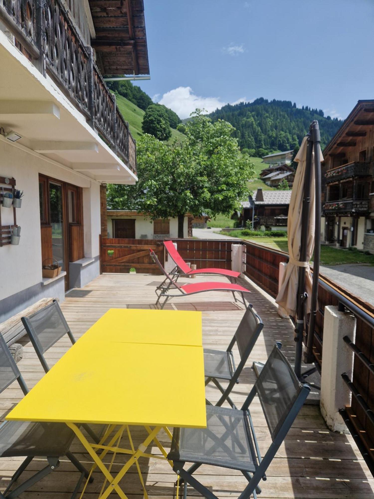 Appartement La Duchere Le Plan-La Giettaz Massif Des Aravis Dış mekan fotoğraf